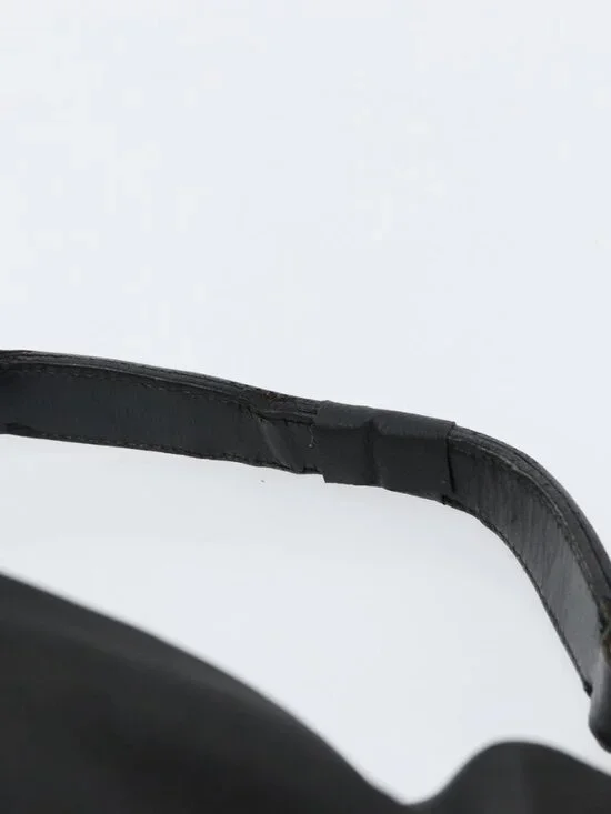 Authentic PRADA Shoulder Bag Nylon Black Silver - Picture 6 of 16